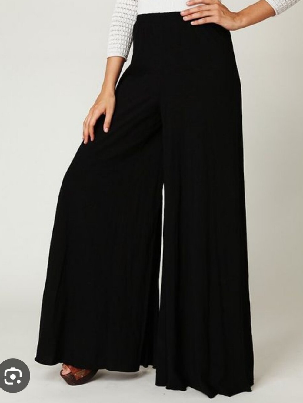 FP Super Wide Leg Palozzo Pants